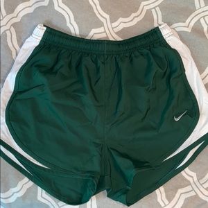 Green Nike Tempo Shorts